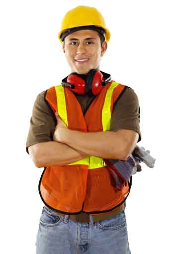 Cards Construction Worker